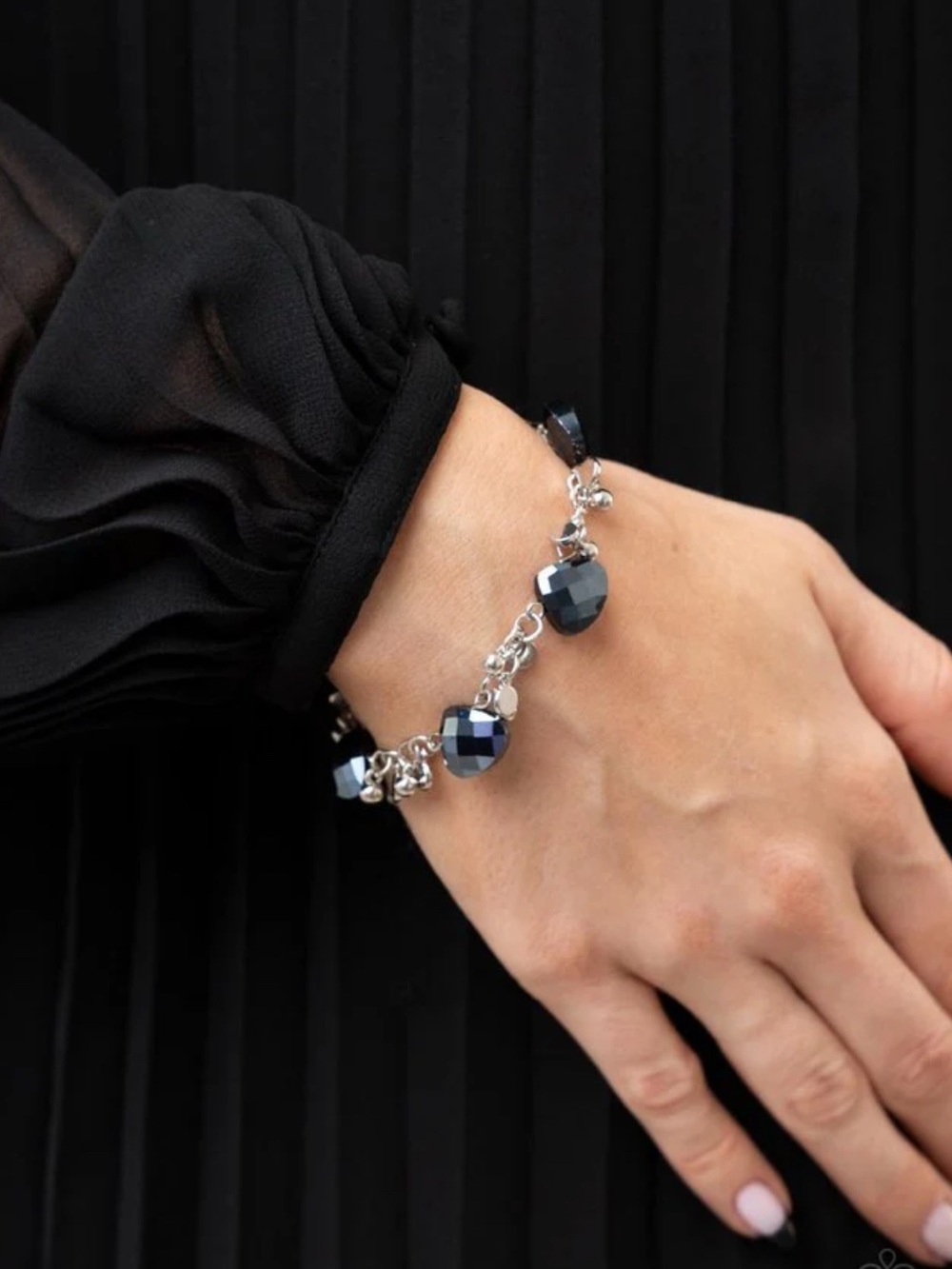 Paparazzi Bracelet ~ Super Nova Nouveau - Blue